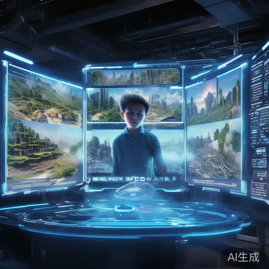 如何用腾讯云混元AI实现3D场景生成？零基础教程详解
